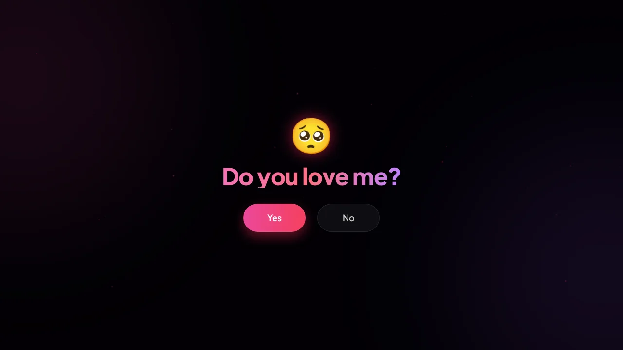 Interactive Love Confession
